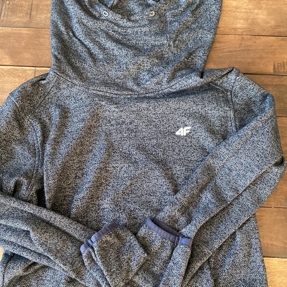 💗4F Boatneck Hoodie 💗 - Picture 2 of 5